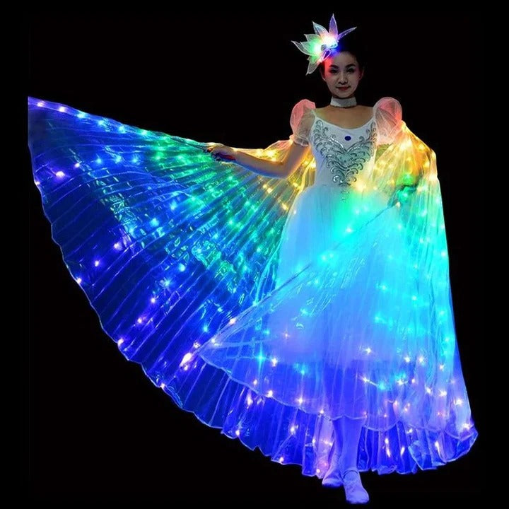 LED Fluorescent Butterfly Wings