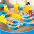 Magnetic Anti-Gravity Electric Railway Building Kit for Kids STEM Learning