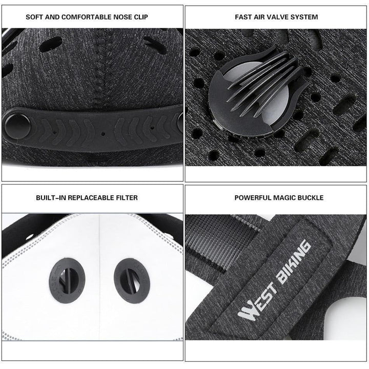 Havenholt Reusable Face Mask with Replaceable Filter