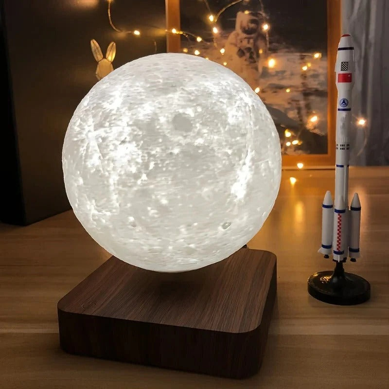 Havenholt Floating Moon Lamp with Magnetic Levitation