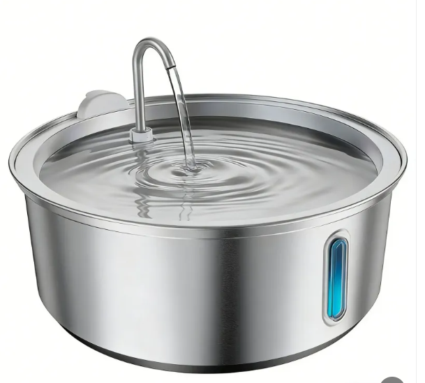 Havenholt Pet Water Fountain with Stainless Steel Bowl