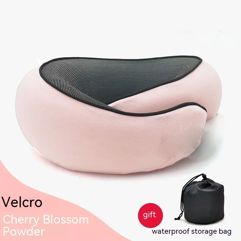 Snail Style Memory Foam, Travel Curved Neck Pillow