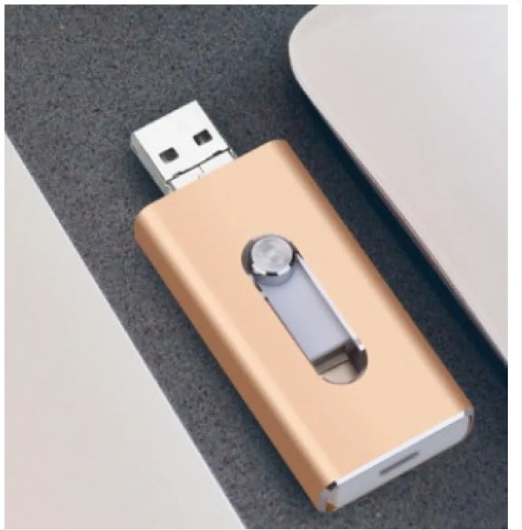 3-in-1 Flash Drive for iPhone, Android &amp; PC