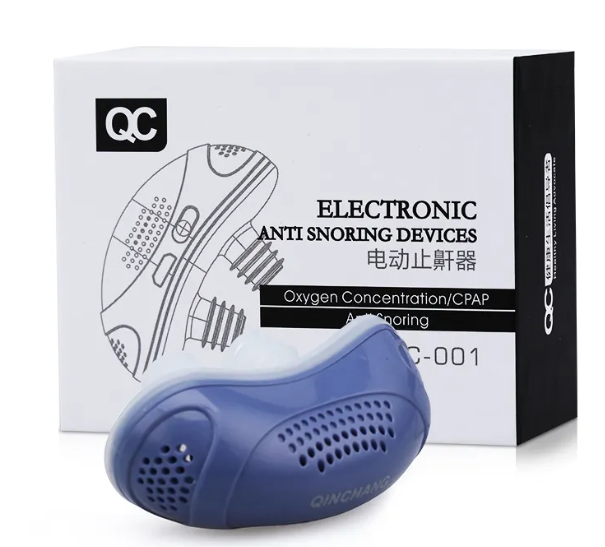 Electric Anti-Snoring Device with Ventilated Airflow Design