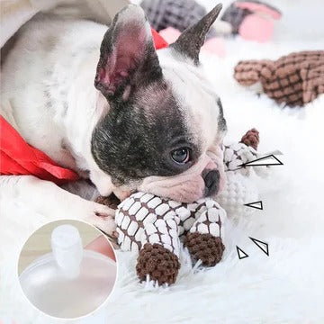 Havenholt Reinforced Velvet Dog Toy with Squeaker