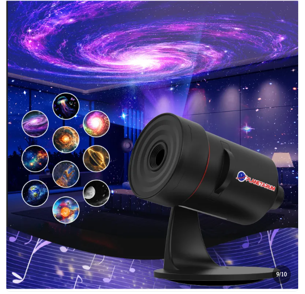 Rotating Planetarium and Galaxy Star Projector