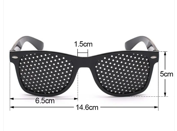 Havenholt Pinhole Glasses with Perforated Panels