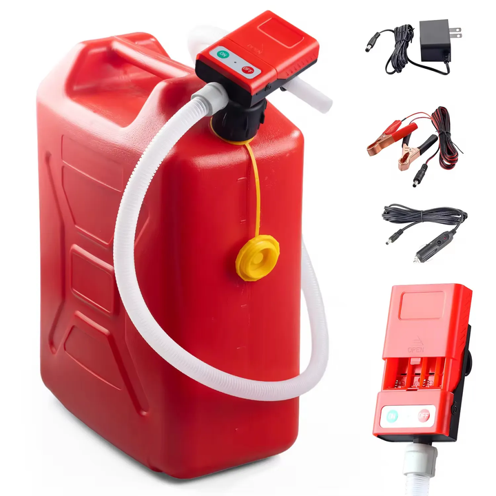 Battery Powered Fuel Transfer Pump with Automatic Shutoff