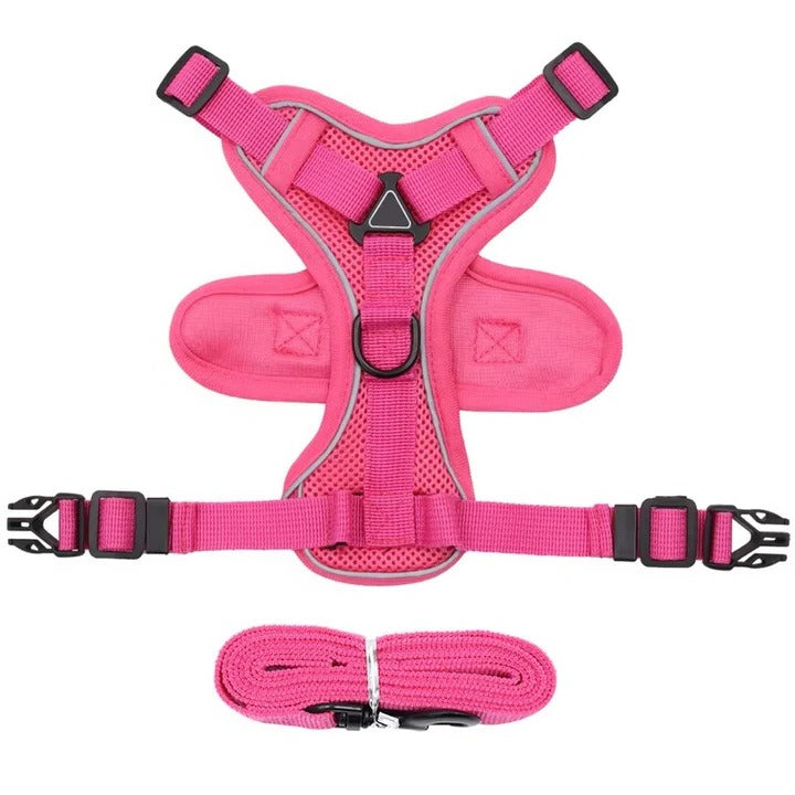 Reflective Cat Harness and Leash Set