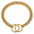 Adjustable Stainless Steel Chain Collar for Dogs