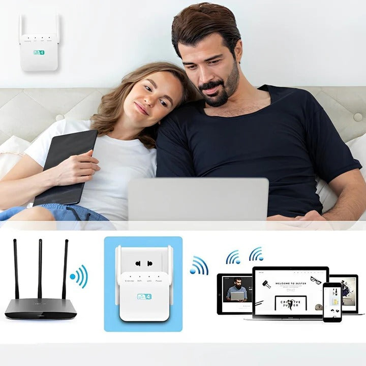 Powerful Long Range WiFi Repeater