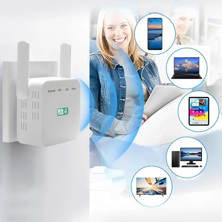 Powerful Long Range WiFi Repeater