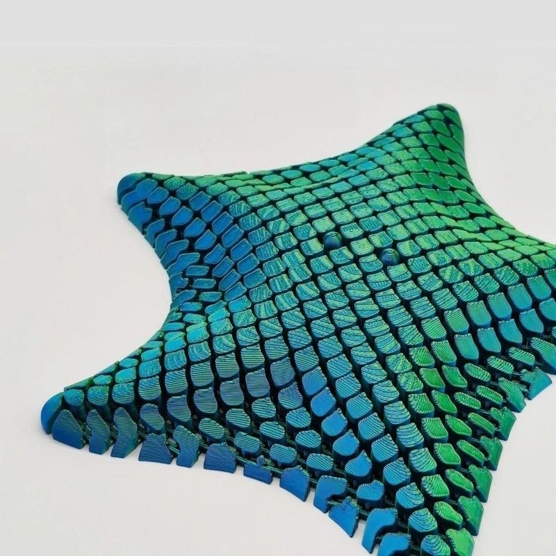 Havenholt 3D Printed Jointed Starfish with Flexible Segments