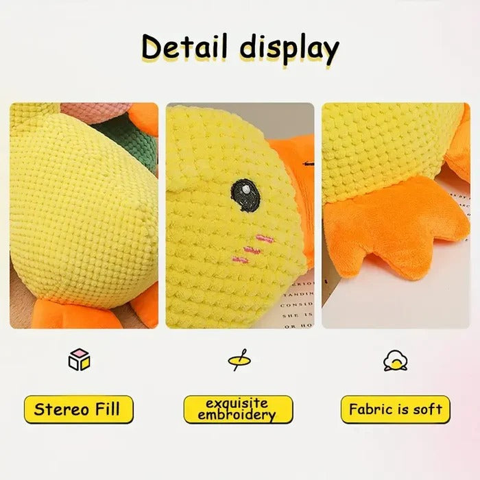 Serene Quacker Friend and Soothing Canine Plush