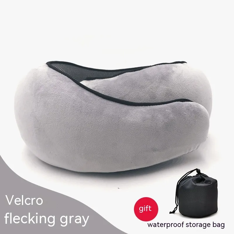 Snail Style Memory Foam, Travel Curved Neck Pillow