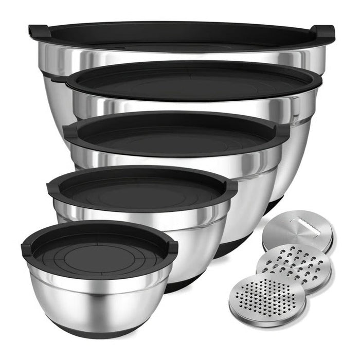 Havenholt 8 Piece Mixing Bowl Set with Sealed Lids