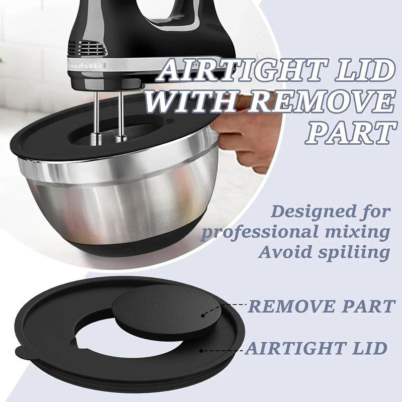 Havenholt 8 Piece Mixing Bowl Set with Sealed Lids