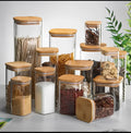 Havenholt Glass Storage Jar with Bamboo Lid