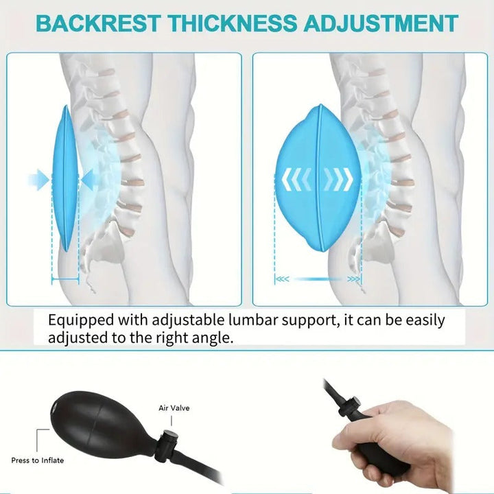 Havenholt Full Coverage Heated Back Massager for Chairs