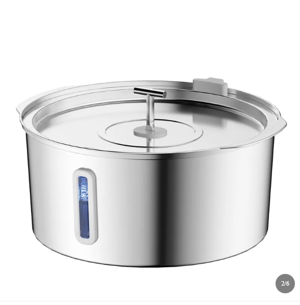 Havenholt Pet Water Fountain with Stainless Steel Bowl