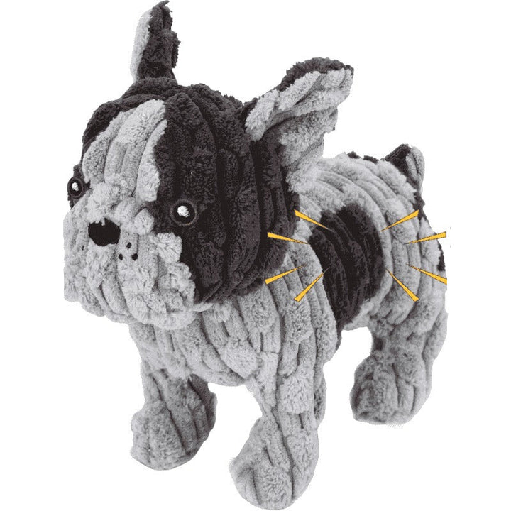 Durable Squeaky Octopus Dog Toy with Crinkle Texture for Chewing