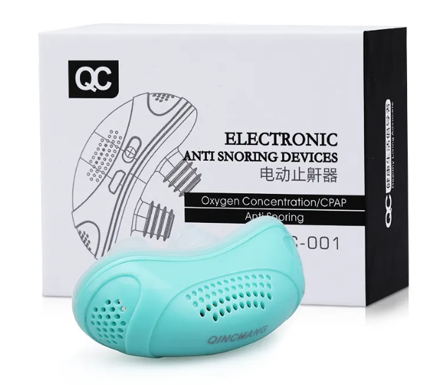 Electric Anti-Snoring Device with Ventilated Airflow Design