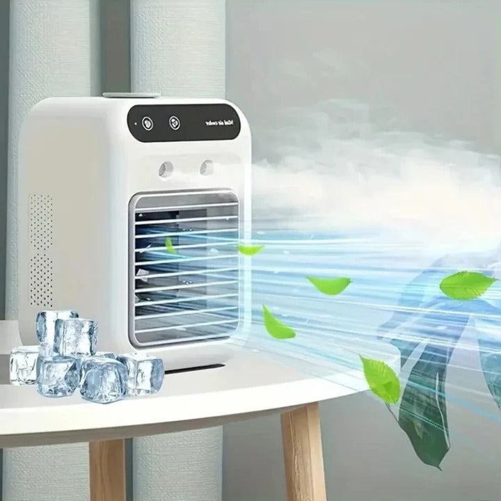 Rechargeable Portable Aircon with Mist Spray
