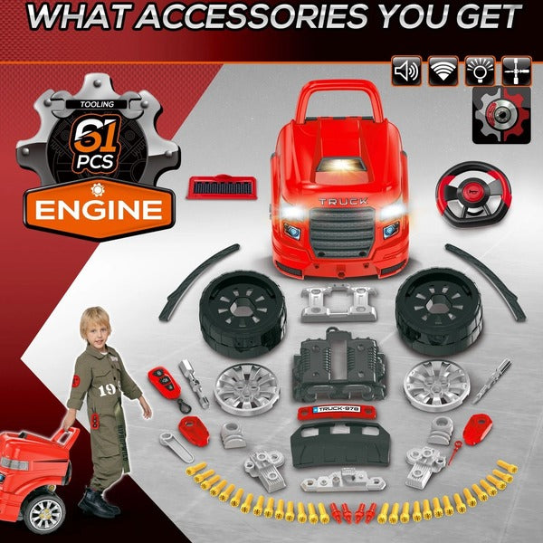 Havenholt Take-Apart Engine Toy Set for Mechanic Play
