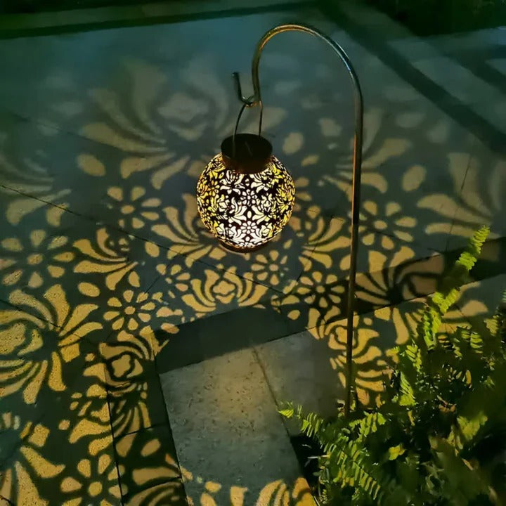 Weatherproof LED Solar Pendant Light