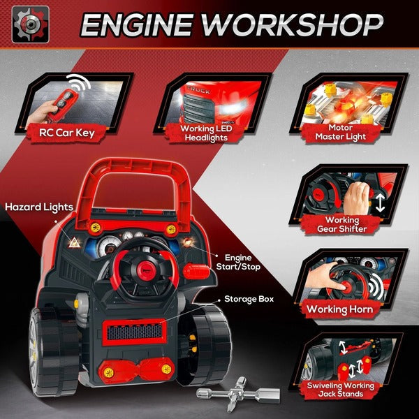 Havenholt Take-Apart Engine Toy Set for Mechanic Play
