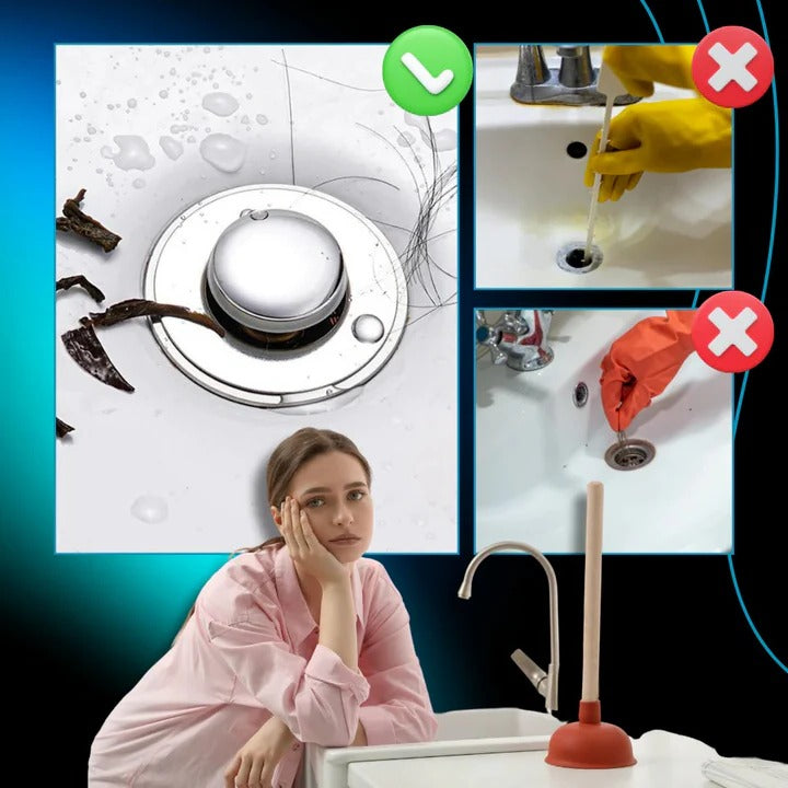 Havenholt Odour-Blocking Pop-Up Sink Plug