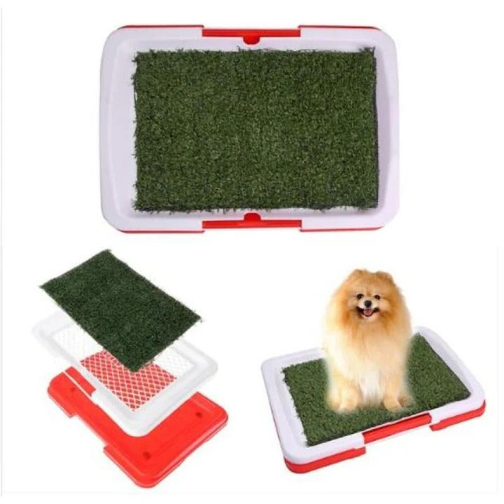 Dog Toilet with Artificial Turf