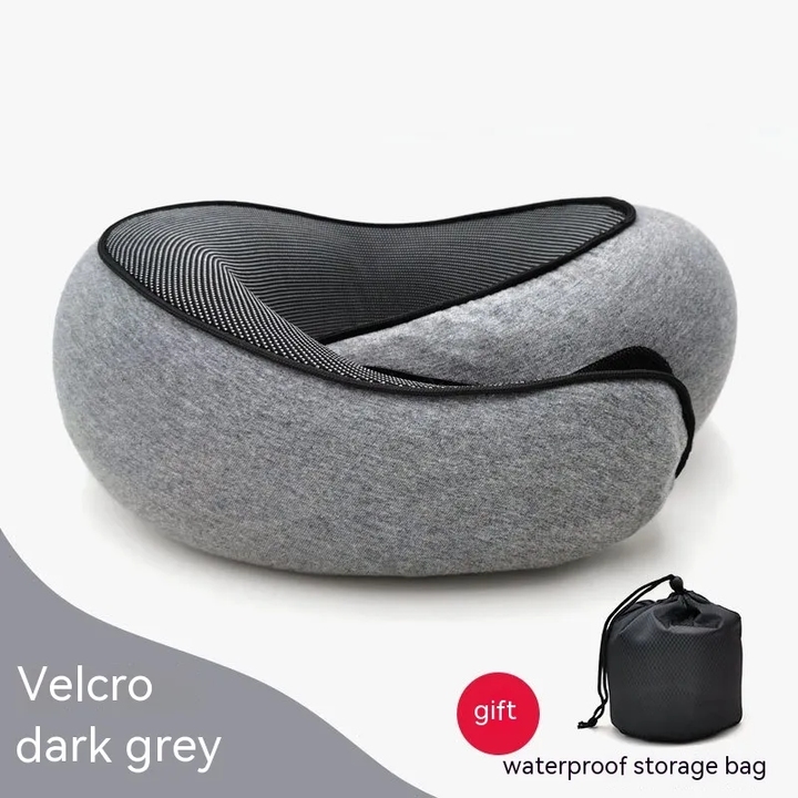 Snail Style Memory Foam, Travel Curved Neck Pillow