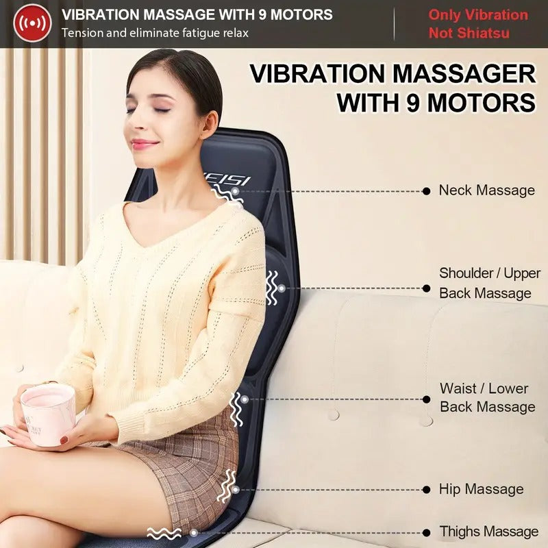 Havenholt Full Coverage Heated Back Massager for Chairs