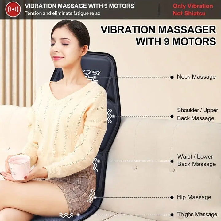 Havenholt Full Coverage Heated Back Massager for Chairs
