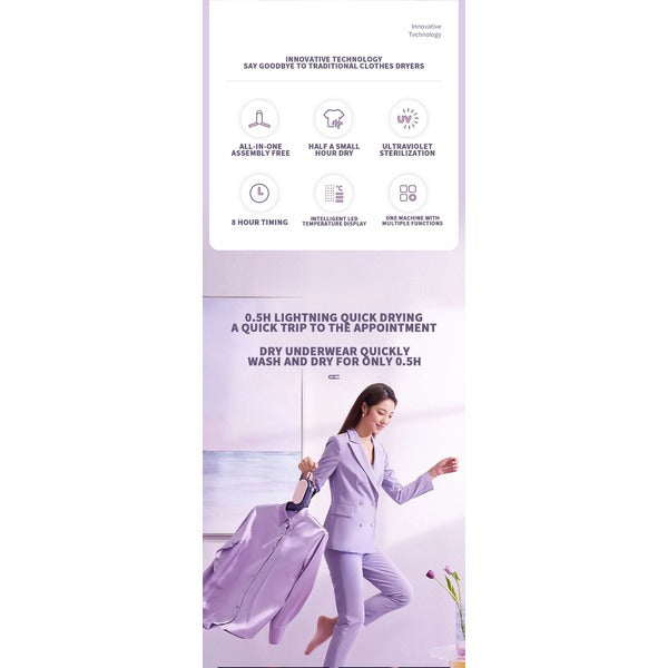 Havenholt Heated Clothes Airer with Shoe Dryer and Timer