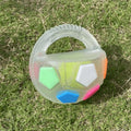 Durable Rubber Football Dog Toy with Bottle Design for Aggressive Chewers