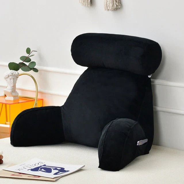 Havenholt Reading Pillow with Arms and Shredded Foam