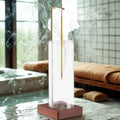Glass Incense Holder with Removable Ash Catcher