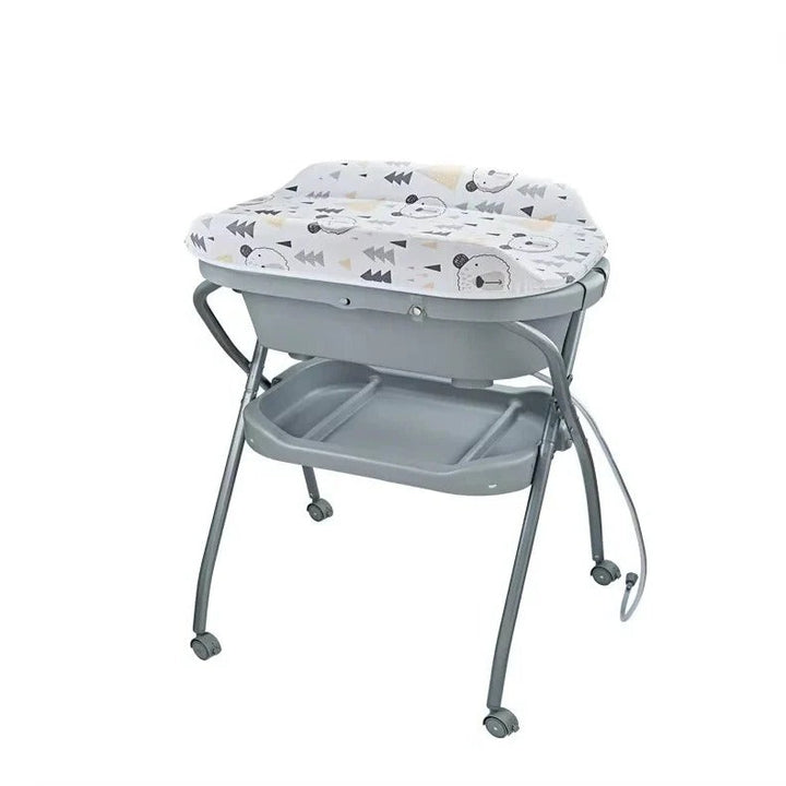 Havenholt Foldable Baby Changing Table with Built-In Bath