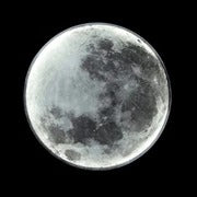 Havenholt Textured Moon Lamp with Warm Glow
