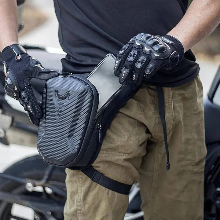 Waterproof Motorcycle Thigh Bag with Adjustable Straps
