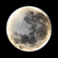 Havenholt Textured Moon Lamp with Warm Glow