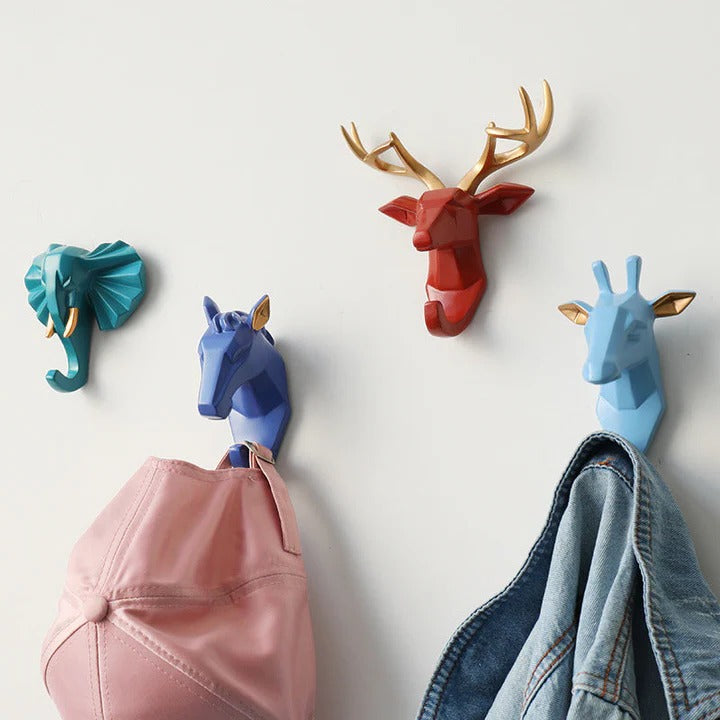 Animal Head Wall Hook