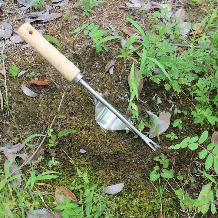 Long Handle V-Shaped Weed Puller Tool