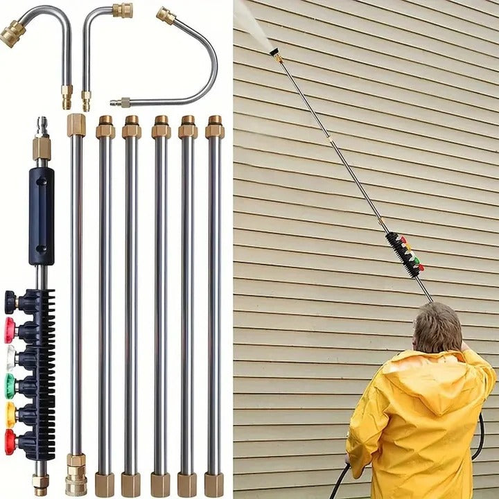4000 PSI Telescoping High Pressure Washer Wand Set