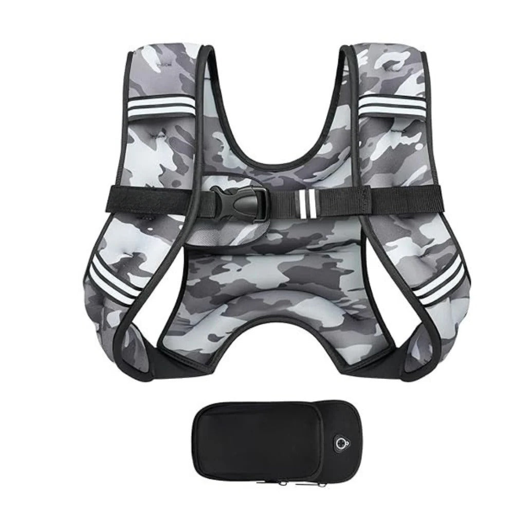 Havenholt Multi-Pocket Weighted Vest with Detachable Pouch