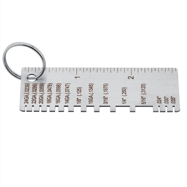 Havenholt Stainless Steel Sheet Metal Thickness Gauge, Pack of 2