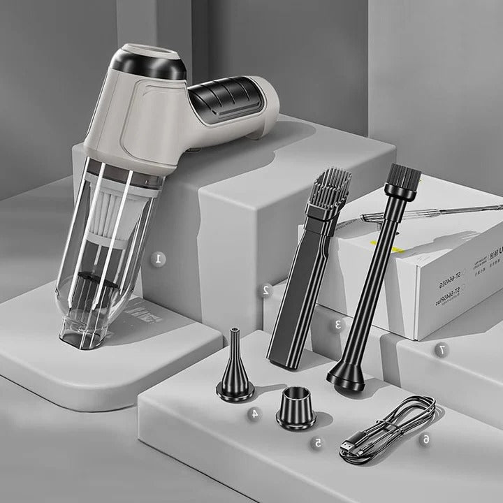 Super-Strong Cordless Car Vacuum Cleaner