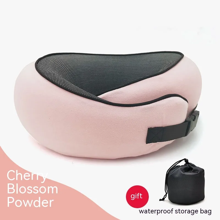 Snail Style Memory Foam, Travel Curved Neck Pillow